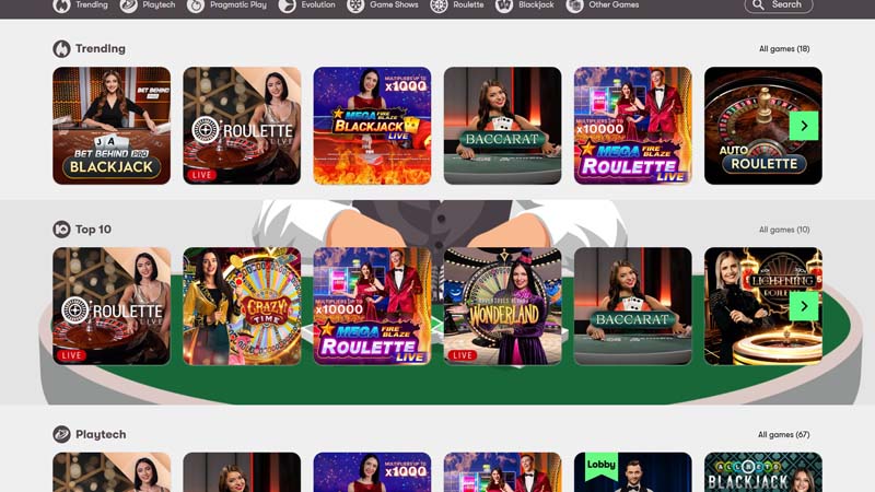 Thumbnail 10bet-casino live