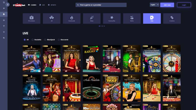 Thumbnail 21luckybet live