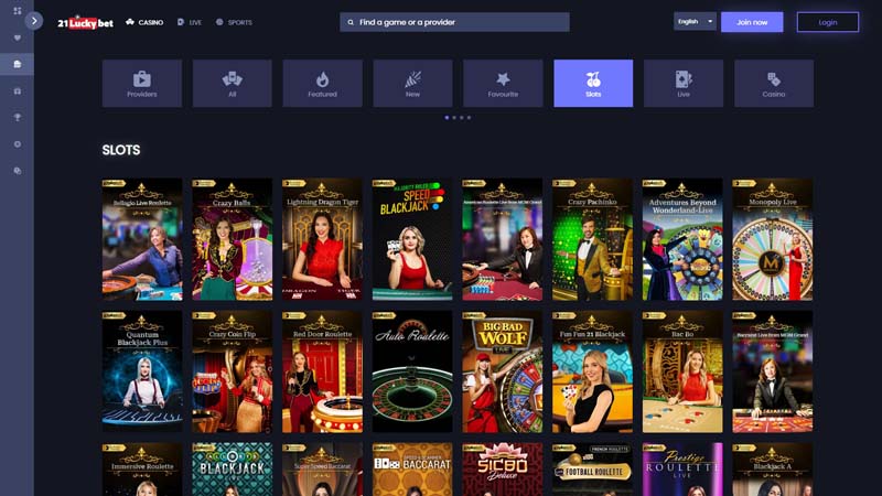 Thumbnail 21luckybet slots
