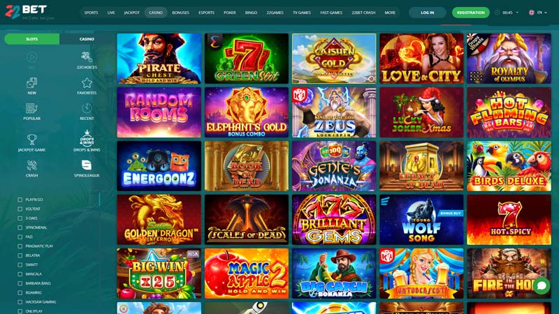 Thumbnail 22bet-casino slots