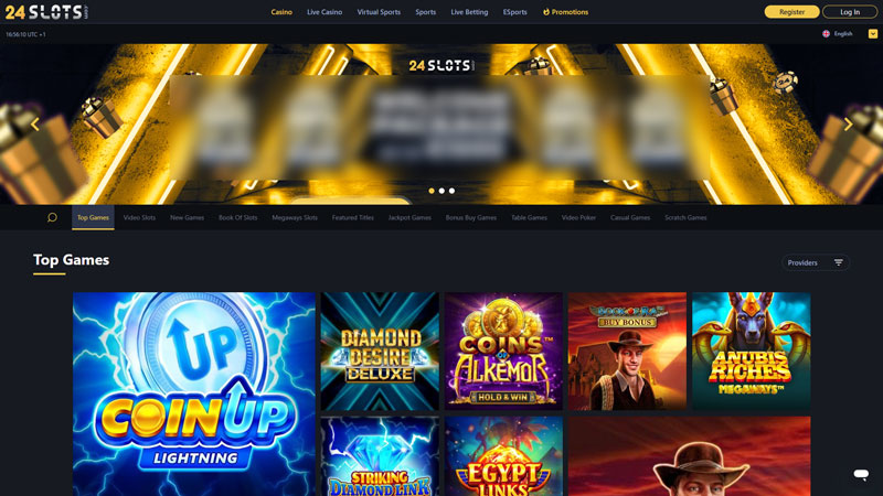 24slots lobby screenshot