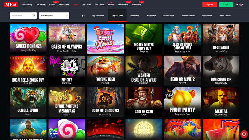 Thumbnail 31bet slots