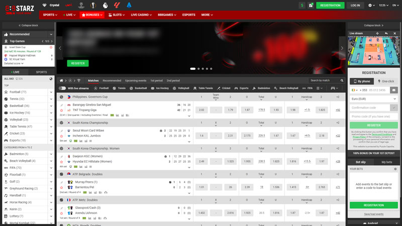 Thumbnail 888starz lobby