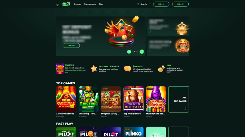 allstar lobby screenshot