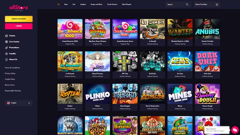 Thumbnail allstarzcasino slots