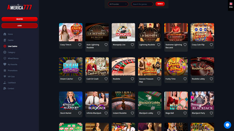 Thumbnail america777 live