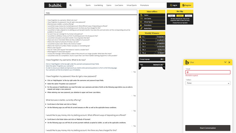 Thumbnail bahibi support