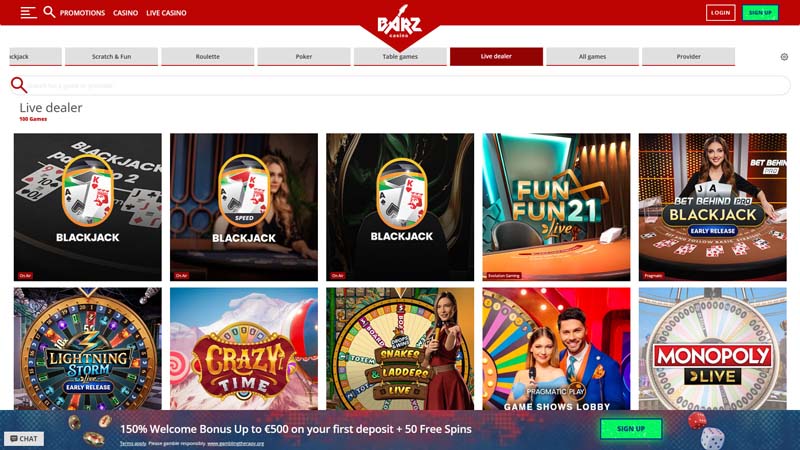 barz live screenshot