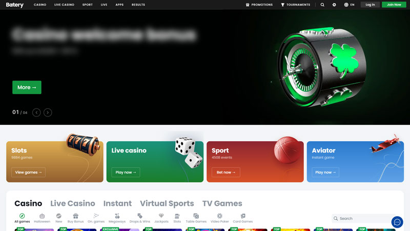 batery lobby screenshot