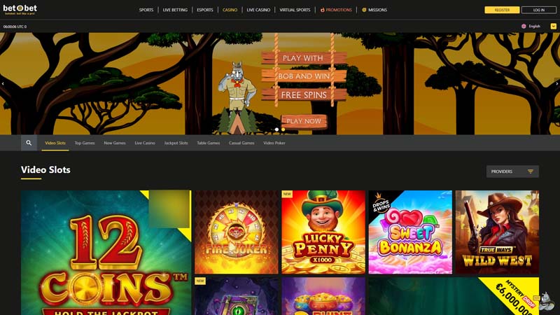 Thumbnail bet-o-bet lobby