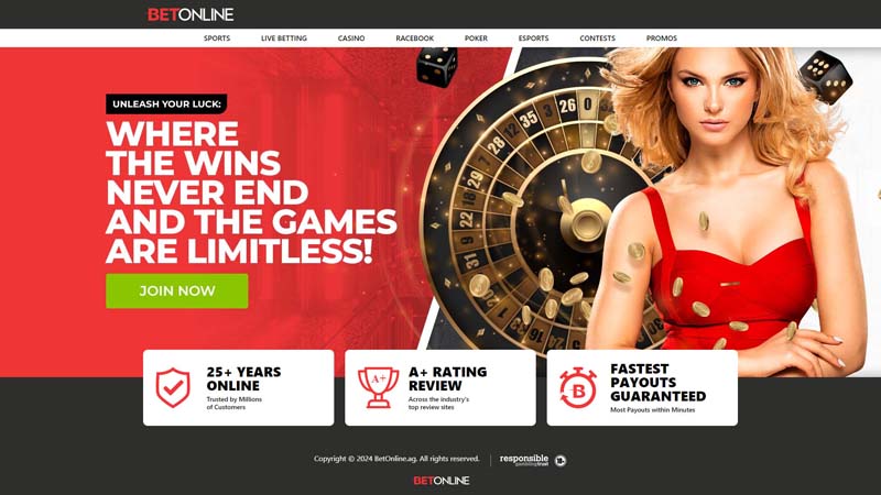 Thumbnail betonline lobby