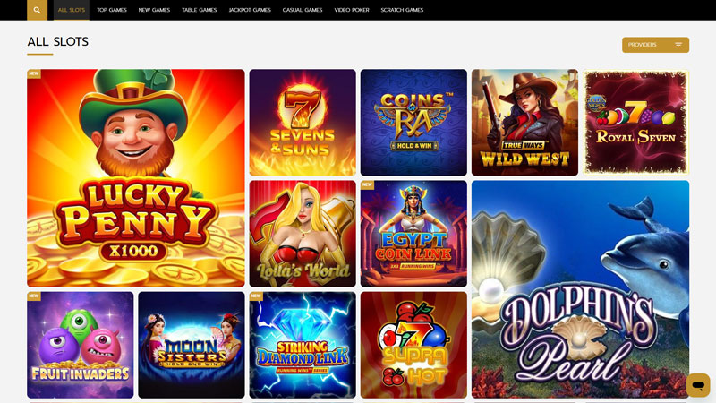 betrophy slots screenshot