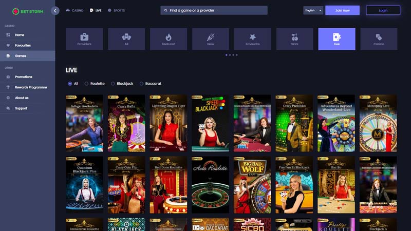 Thumbnail betstorm live