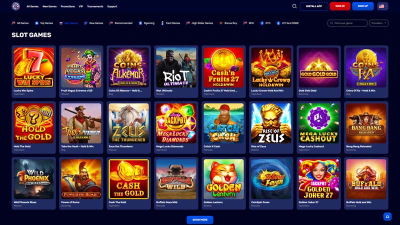 bitcoincasino-us slots screenshot