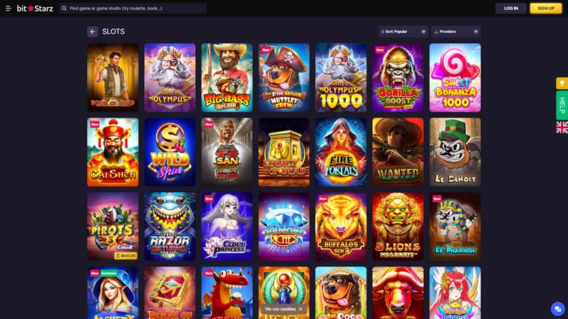 bitstarz slots screenshot