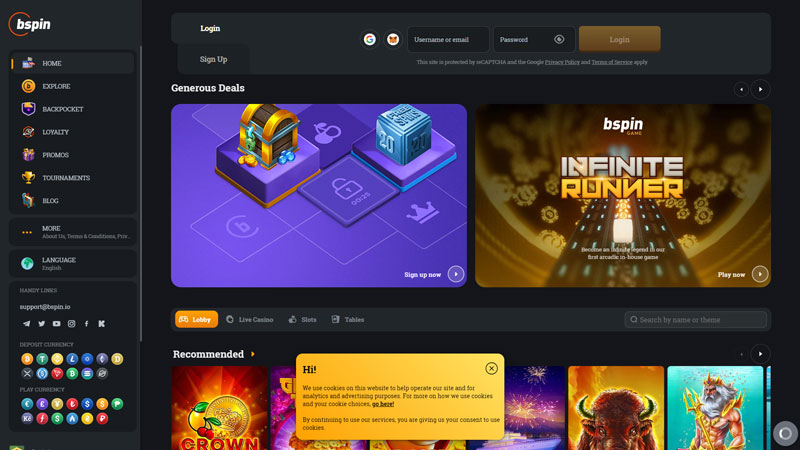 bspin lobby screenshot
