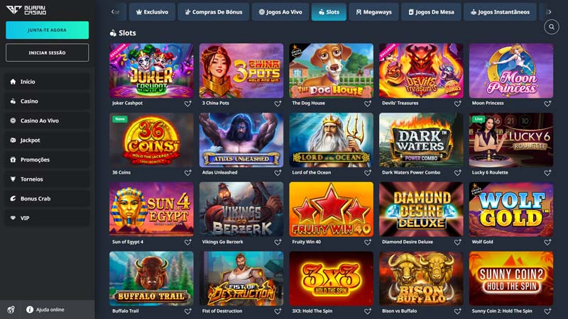 buran-casino slots screenshot