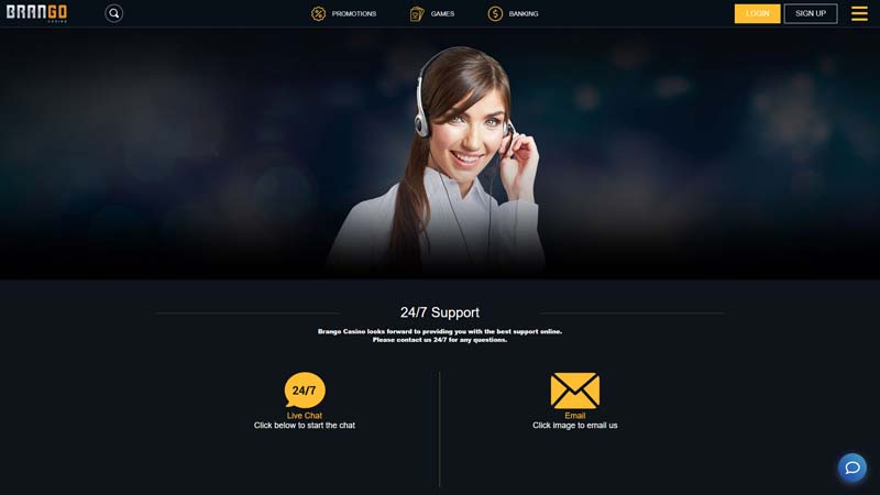 Thumbnail casino-brango support