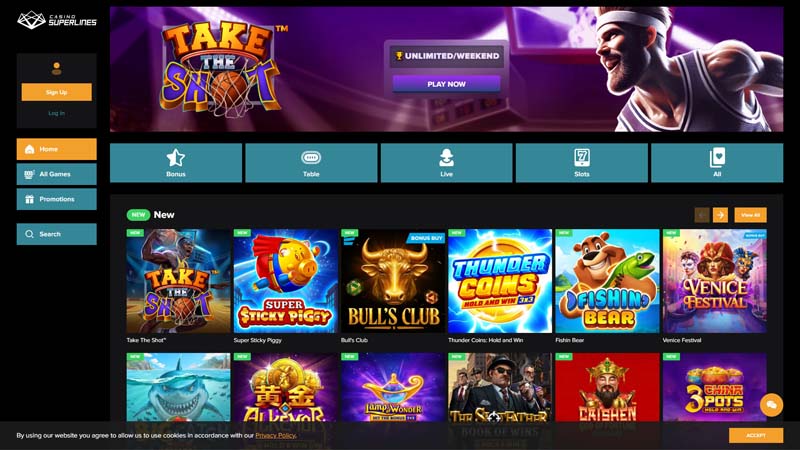 Thumbnail casino-superlines lobby