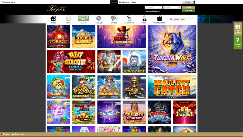 casino-tropez slots screenshot