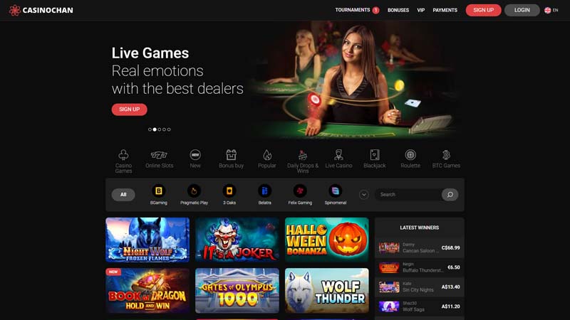 Thumbnail casinochan lobby