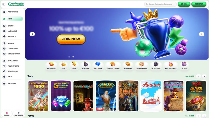 Thumbnail casinolo lobby