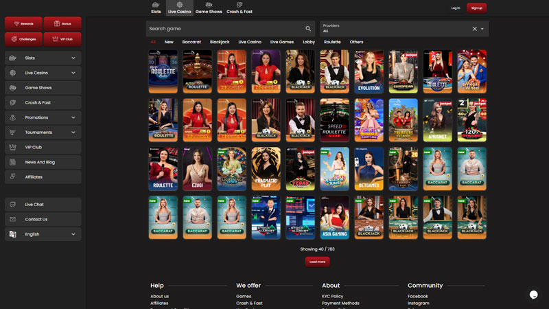 casinostars live screenshot