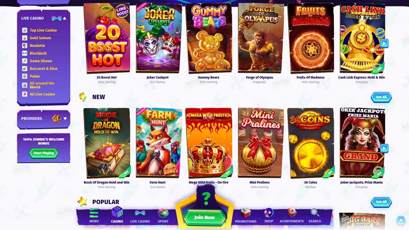 Thumbnail casombie slots