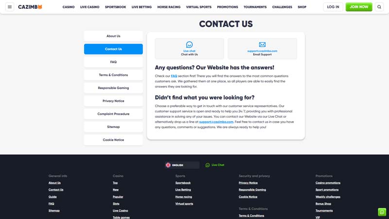 Thumbnail cazimbo support