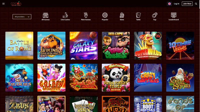 cocoa-casino slots screenshot
