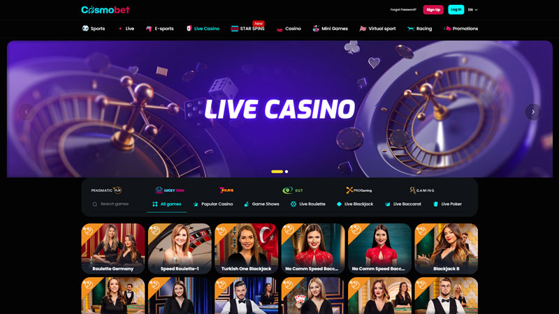 Thumbnail cosmobet live