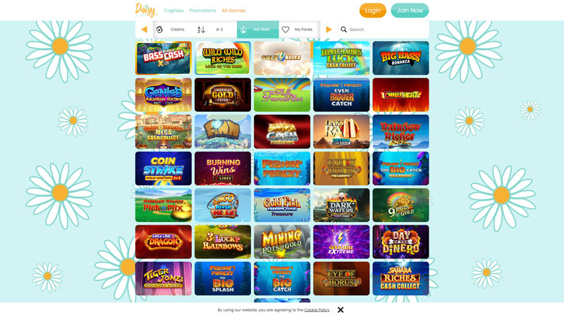 daisy-slots slots screenshot