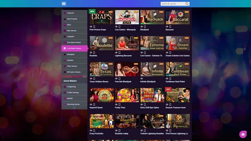 eddyvegas live screenshot