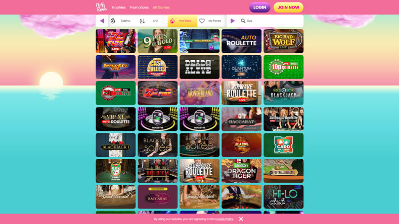 Thumbnail fluffy-spins-casino live