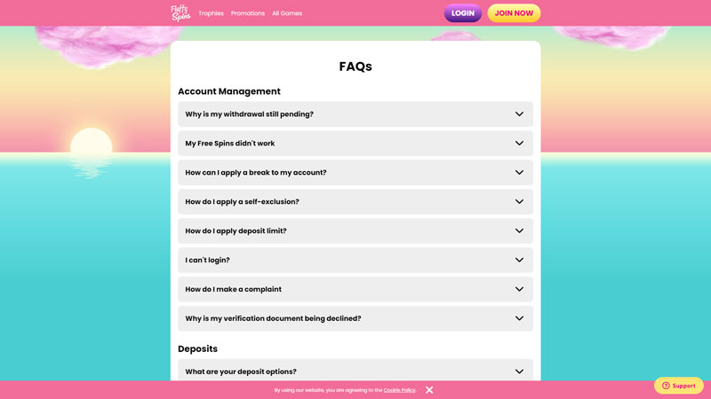 Thumbnail fluffy-spins-casino support