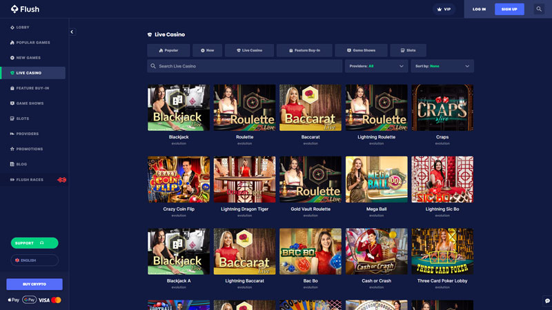 Thumbnail flush live