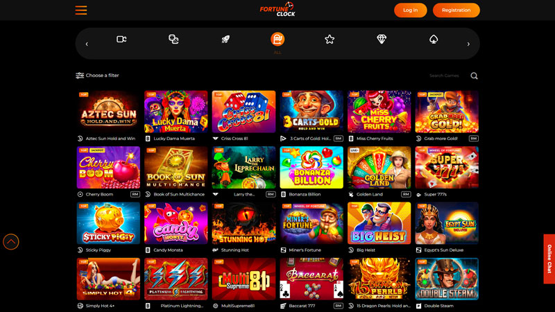 Thumbnail fortune-clock slots