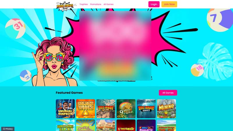 Thumbnail free-spirit-bingo lobby