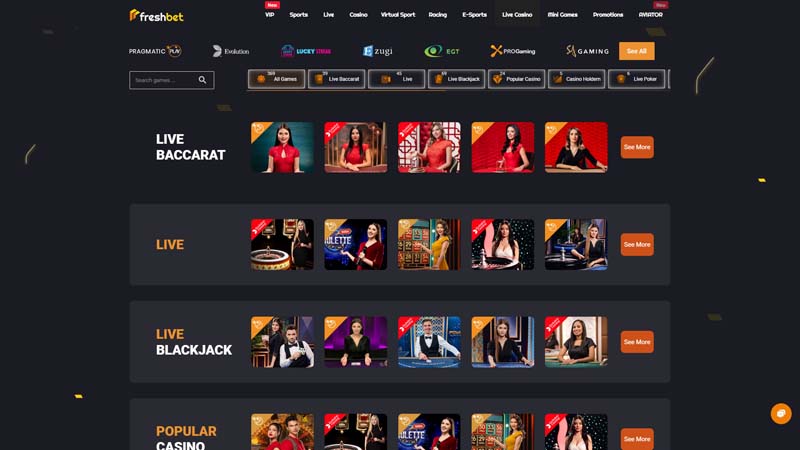 Thumbnail freshbet live