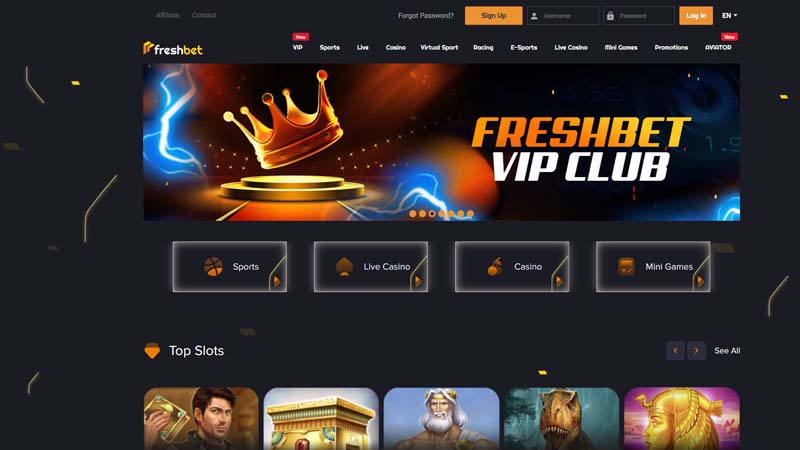 Thumbnail freshbet lobby