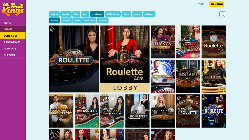 Thumbnail fruit-kings live