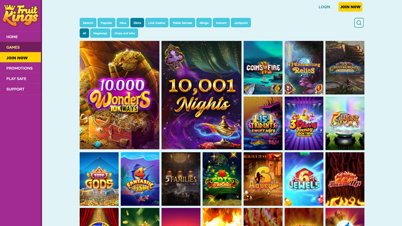 Thumbnail fruit-kings slots