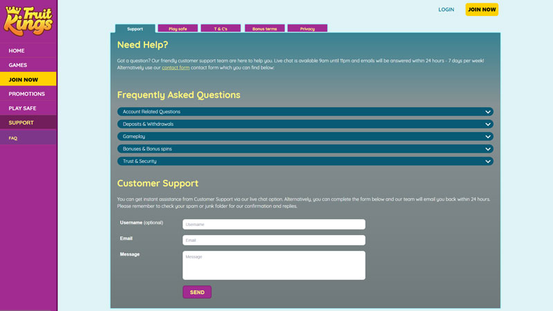 Thumbnail fruit-kings support