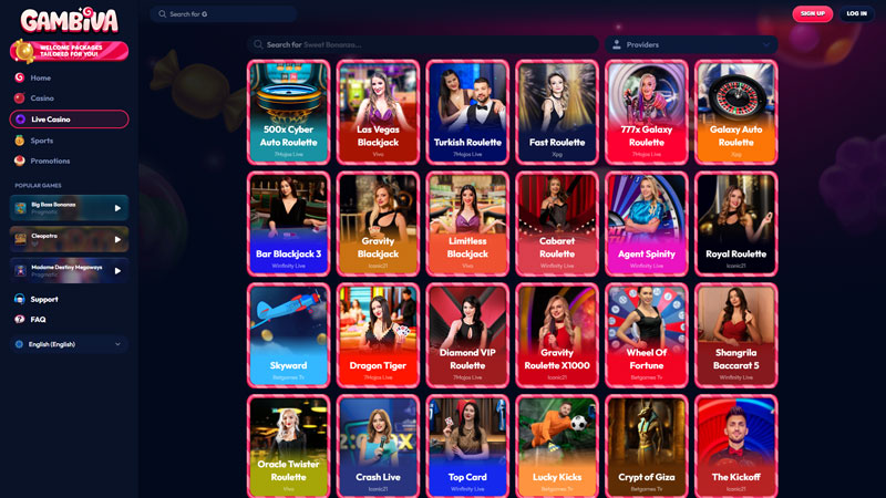 Thumbnail gambiva live