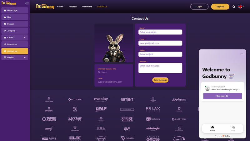 Thumbnail godbunny support