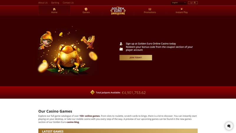 Thumbnail golden-euro-casino lobby