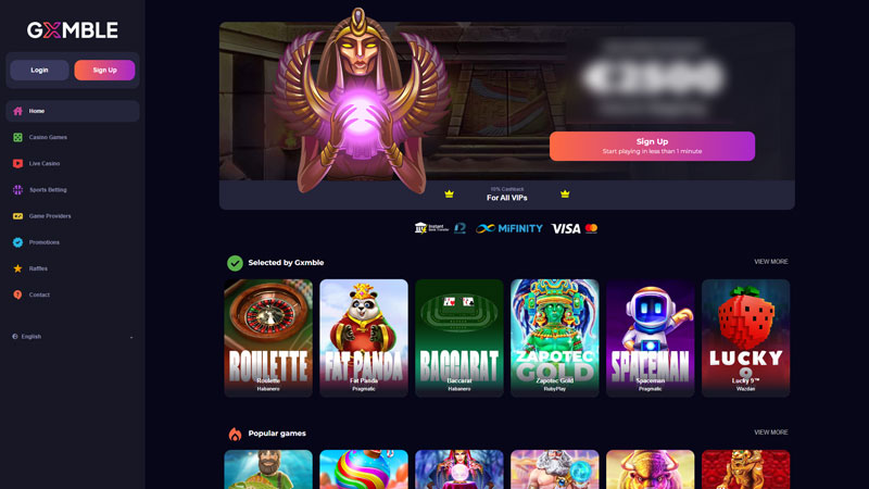 Thumbnail gxmble lobby