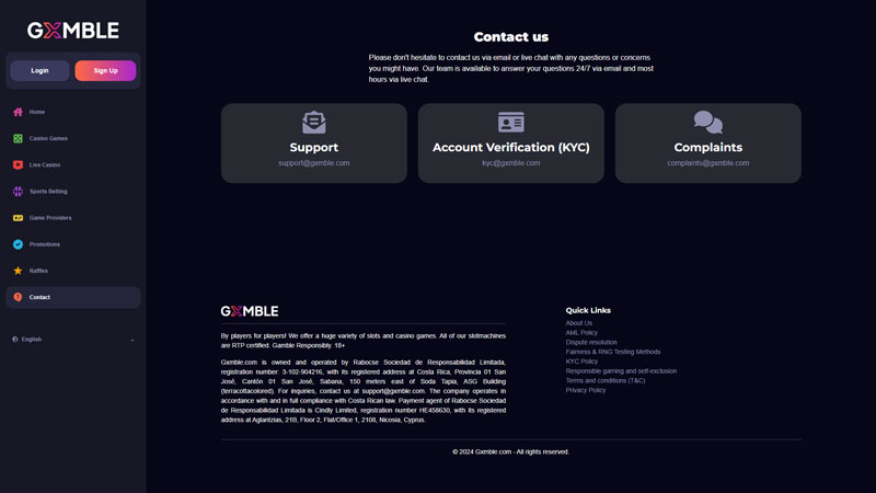 Thumbnail gxmble support