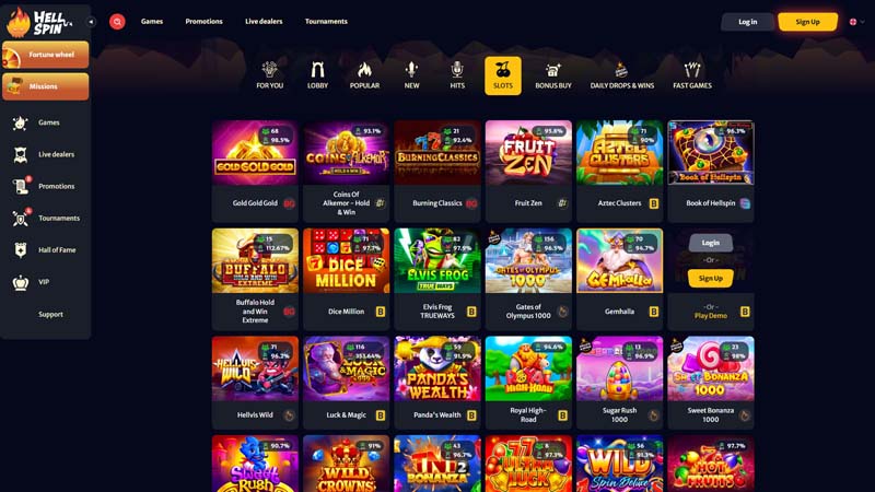 Thumbnail hell-spin slots