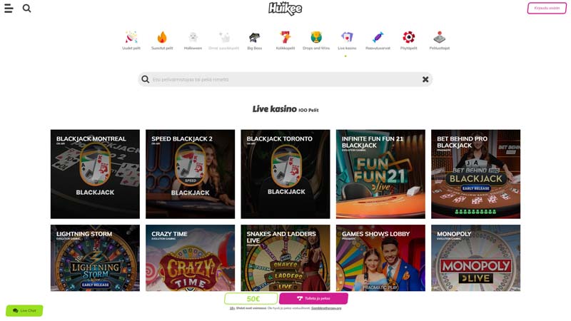 Thumbnail huikee live